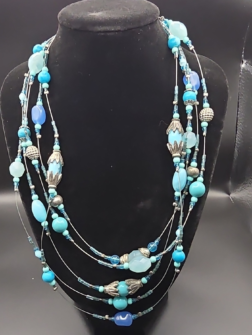 Multi-Strand Beaded Necklace - Women Jewelry